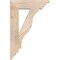 Ekena Millwork Funston Traditional Smooth Bracket, Douglas Fir, 3 1/2"W x 16"D x 24"H BKT04X16X24FST01SDF - alternate 3